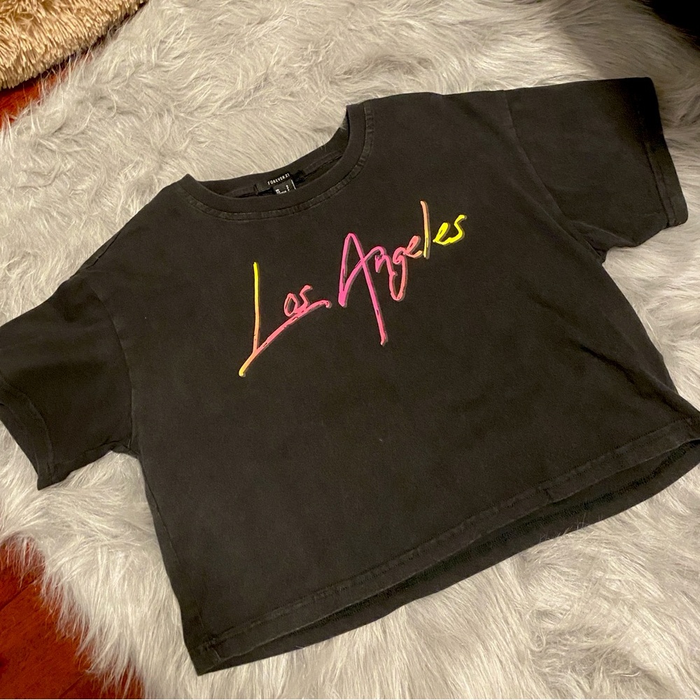 NWOT Los Angeles Crop Top